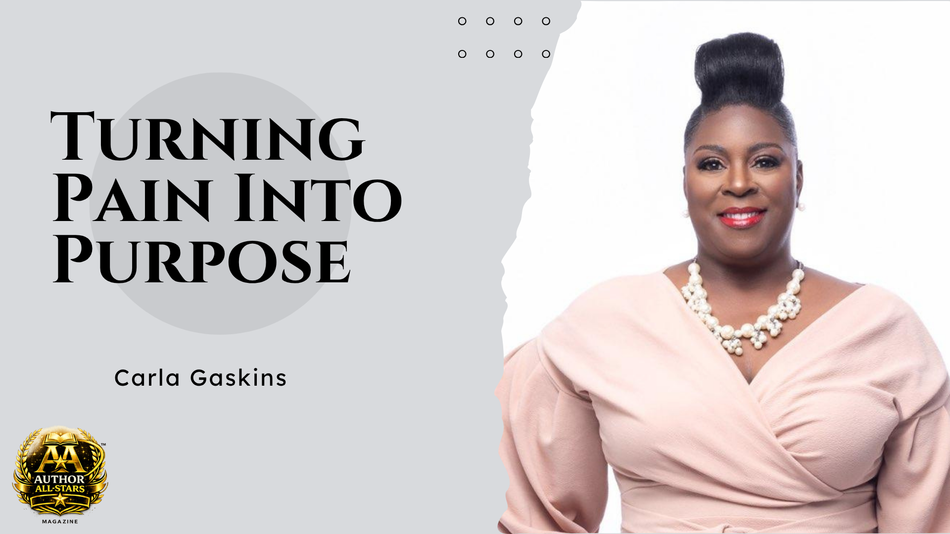 Turning Pain Into Purpose: How Carla Gaskins Inspires Healing and Transformation Through Beautifully Blinded