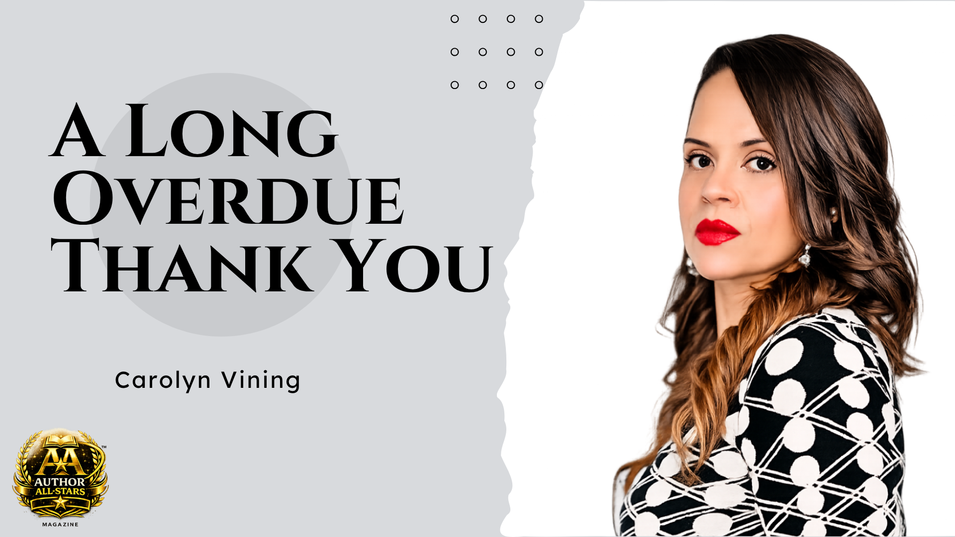 A Long Overdue Thank You: Carolyn Vining’s Tribute to Foundational Black American History and Heritage
