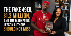 THE FAKE 49ER, $1.3 MILLION, AND THE MARKETING LESSON AUTHORS SHOULD NOT MISS