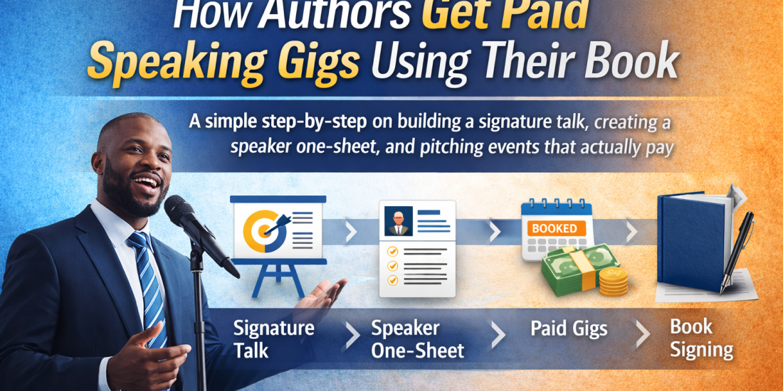 How Authors Get Paid Speaking Gigs Using Their Book